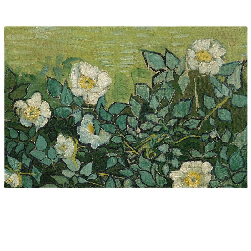 Wholesale Oil Painting Wind Waterproof Pvc Placemat